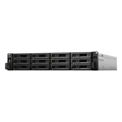 Unidad de Expansión NAS / 12 Bahías / SATA 3.5" y 2.5" / Intercambio en Caliente / Expansión RAID en Línea / Fuentes Redundantes Opcionales
