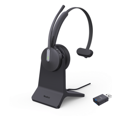 Diadema Yealink WH64-HYBRID Bluetooth mono con Microsoft Teams DECT 32 horas de batería
