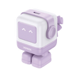 Cargador Mini GaNRobot 30W Lila Serie UNO