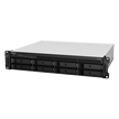 Servidor NAS Rack / 8 Bahías Expandible a 12 / CPU AMD Ryzen V1500B / 4 GB DDR4 ECC Hasta 32 GB / 10/25GbE SFP28 / Lectura 2,315 MB/s / Escritura 1,147 MB/s