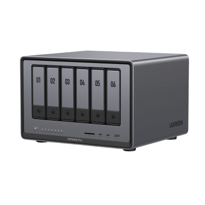 NAS UGREEN NASync DXP6800 Pro 6 Bahías 10GbE