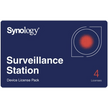 Licencias de Dispositivos de Vigilancia / Paquete de 4 Licencias / Gestión Centralizada CMS / Migración entre NAS/NVR / Compatible con Cámaras IP, Módulos E/S, Altavoces IP y Controladores de Acceso