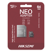 Memoria microSD con Adaptador / 64 GB / Clase 10 / Lectura 92 MB/s / Escritura 30 MB/s / NAND TLC / Resistente a Agua y Golpes