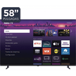 Smart TV QLED / 58 Pulgadas / 4K UHD / Dolby Audio / Wi-Fi 2T2R / 3 HDMI / VESA 200x200 mm