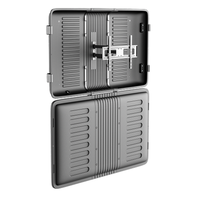 Enclosure para Pantalla / Hasta 75" / Carga 50 kg (110 lbs) / IPX4 / Movimiento Completo / VESA 600x400