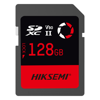 Tarjeta SD Profesional / 128 GB / 300 MB/s Lectura / 260 MB/s Escritura / U3 V90 / 4K-8K / TLC