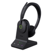 Diadema Yealink WH68 Bluetooth dual con DECT 32 horas de batería 5 metros