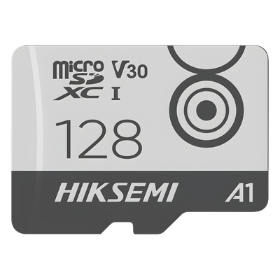 Tarjeta MicroSD / 128 GB / Lectura 100 MB/s / Escritura 90 MB/s / Clase 10 U3 V30 / TLC NAND / Videovigilancia Móvil 24/7 / -25°C a 85°C