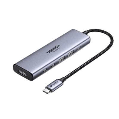 Hub USB-C 6 en 1 HDMI 4K 60Hz 100W