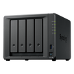 NAS 4 Bahías / Expandible a 9 Bahías / 2 Puertos 2.5GbE / 2 Ranuras M.2 NVMe / Procesador AMD Ryzen V1500B / 4 GB DDR4 ECC / Escritura Secuencial 565 MB/s / RAID Híbrido