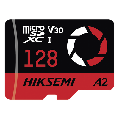 Memoria microSDXC / 128 GB / Lectura 180 MB/s / Escritura 150 MB/s / V30 U3 A2 / Resistente a Intemperie