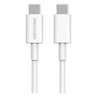 Cable USB-C a USB-C / Carga Rápida 60W / 3A / Transferencia 480 Mbps / Longitud 1 m (3.28 ft) / Materiales TPE y ABS