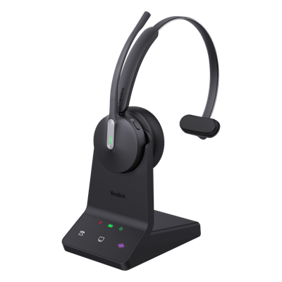 Diadema Yealink WH64 Bluetooth dual con DECT 32 horas de batería 5 metros