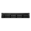 Servidor NAS Rack / 8 Bahías SATA / Expansión a 12 Bahías / CPU AMD Ryzen V1500B / 4 GB DDR4 ECC / 10/25GbE PCIe / Fuente Redundante / Chasis 2U