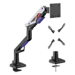 Brazo para Monitor / 24 a 57 Pulgadas / Carga 30 kg / VESA 75x75 a 200x200 / Inclinación +70° a -45° / Giro ±90°