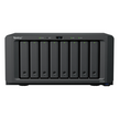 NAS Empresarial / 8 Bahías / AMD Ryzen V1500B / 8 GB DDR4 ECC / 2 Puertos 2.5GbE / Expansión 10GbE/25GbE / Caché M.2 NVMe / Lectura 2,239 MB/s