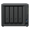 NAS 4 Bahías / Intel Celeron J4125 2.7 GHz / 2 GB DDR4 Expandible / 2.5GbE + 1GbE / 2 Ranuras M.2 NVMe / Hasta 80 TB