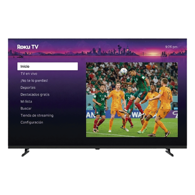 Smart TV QLED / 58 Pulgadas / 4K UHD / Dolby Audio / Wi-Fi 2T2R / 3 HDMI / VESA 200x200 mm