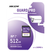Tarjeta SD / 512 GB / 100 MB/s Lectura / 90 MB/s Escritura / Clase 10 U3 V30 / 3D TLC NAND / −25°C a 85°C (−13°F a 185°F)