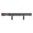 Sistema de Almacenamiento de Pared / Capacidad Total 228 kg (502.7 lb) / 8 Ganchos Ajustables / 2 Bandas de Sujeción / Estructura Acero y Plástico