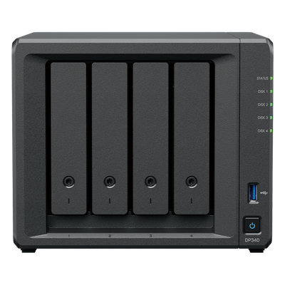 Dispositivo de Protección de Datos / 14.5 TB Capacidad de Respaldo / RAID 5 con 4 HDD de 8 TB / RAID 1 con 2 SSD de 400 GB / Puerto 10 GbE / Inmutabilidad Anti-Ransomware