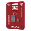 Memoria microSDXC con Adaptador / 128 GB / Clase 10 / Lectura 92 MB/s / Escritura 40 MB/s / NAND TLC / Resistente a Agua y Golpes