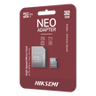 Memoria microSD / 32 GB / Clase 10 / Lectura 92 MB/s / Escritura 50 MB/s / NAND TLC / Adaptador SD Incluido