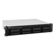 Servidor NAS Rack / 8 Bahías Expandible a 12 / CPU AMD Ryzen V1500B / 4 GB DDR4 ECC Hasta 32 GB / 10/25GbE SFP28 / Lectura 2,315 MB/s / Escritura 1,147 MB/s