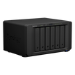 NAS de 6 Bahías / Procesador AMD Ryzen V1500B 4 Núcleos 2.2 GHz / 4 GB DDR4 ECC Expandible a 32 GB / Puerto 10GbE RJ-45 / Expansión a 16 Bahías / 2 Ranuras M.2 NVMe / RAID Híbrido