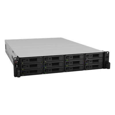Servidor NAS Rack / 12 Bahías / Expandible a 36 / Intel Xeon D-1531 6 Núcleos / 8 GB DDR4 ECC / Fuente Redundante / Virtualización Certificada
