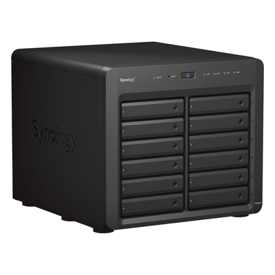 Servidor NAS / 12 Bahías / Expansión a 36 Bahías / Intel Xeon 6 Núcleos / 16 GB DDR4 ECC / 10GbE RJ-45 / Caché NVMe SSD / RAID F1, 0, 1, 5, 6, 10