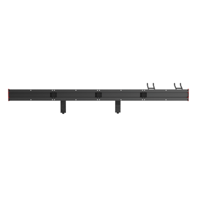 Estante de Almacenamiento de Pared / Capacidad 284 kg / Ganchos Ajustables / 4 Placas de Pared / Acero y Plástico