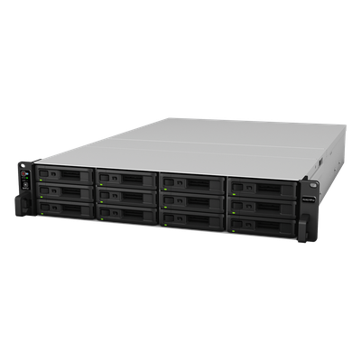 Servidor NAS Rack / 12 Bahías / Expandible a 36 / Intel Xeon D-1531 6 Núcleos / 8 GB DDR4 ECC / Fuente Redundante / Virtualización Certificada