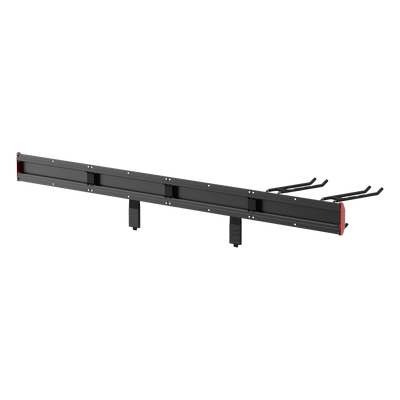 Estante de Almacenamiento de Pared / Capacidad 284 kg / Ganchos Ajustables / 4 Placas de Pared / Acero y Plástico