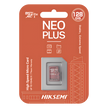 Memoria MicroSD / 128 GB / Lectura 95 MB/s / Escritura 50 MB/s / Clase 10 U3 / Grabación 4K / Videovigilancia 24/7
