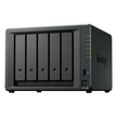 NAS 5 Bahías / Expansión 15 Bahías / 2 Puertos 2.5GbE / Soporte 10GbE / Caché SSD M.2 / Hasta 300 TB / Virtualización y Vigilancia