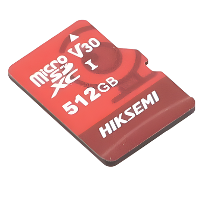 Tarjeta MicroSD / 512 GB / Lectura 95 MB/s / Escritura 60 MB/s / Clase 10 U3 / TLC NAND / Grabación 4K 24/7 / Resistente Agua y Golpes