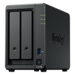NAS de 2 Bahías / Expansible a 7 Unidades / Puerto 2.5GbE / 2 Ranuras M.2 NVMe / 276 MB/s Lectura / 224 MB/s Escritura / Procesador AMD Ryzen R1600 / 4 GB DDR4 ECC