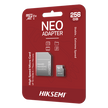 Memoria microSDXC / 256 GB / Clase 10 / Lectura 92 MB/s / Escritura 50 MB/s / NAND TLC / Resistente Agua y Golpes / Adaptador SD Incluido
