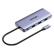 Hub USB-C 11 en 1 / HDMI 4K + VGA / 4 Puertos USB / RJ45 Gigabit / PD 100W / Lector SD y Micro SD / Aluminio