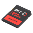 Memoria SDXC / 256 GB / Lectura 180 MB/s / Escritura 150 MB/s / V30 U3 Clase 10 / Resistencia -25°C a 80°C / Anti-impactos y Vibración