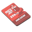 Memoria MicroSD / 256 GB / Lectura 95 MB/s / Escritura 55 MB/s / Clase 10 U3 / Grabación 24/7 / TLC NAND