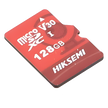 Memoria MicroSD / 128 GB / Lectura 95 MB/s / Escritura 50 MB/s / Clase 10 U3 / Grabación 4K / Videovigilancia 24/7