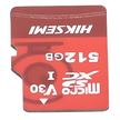Tarjeta MicroSD / 512 GB / Lectura 95 MB/s / Escritura 60 MB/s / Clase 10 U3 / TLC NAND / Grabación 4K 24/7 / Resistente Agua y Golpes