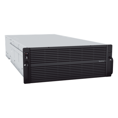 Servidor NAS para rack de 12 bahías / Expandible hasta 180 bahías / Hasta 1,536 TB