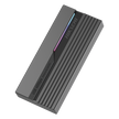 Carcasa SSD M.2 NVMe / USB4.0 Type-C 40 Gbps / ASUS Aura RGB / Chip ASM2464 / Aluminio / 4 TB