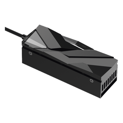 Disipador Activo M.2 / Reducción ≤30°C / Ventilador PWM 4 Pines / Aluminio / 73 x 22 x 9 mm