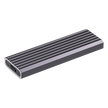 Carcasa SSD M.2 NVMe / USB 3.2 Gen2 Type-C / 10 Gbps / 4 Formatos M.2 / Aluminio con Disipación Térmica / 112.5 mm