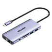 Hub USB-C 11 en 1 / HDMI 4K + VGA / 4 Puertos USB / RJ45 Gigabit / PD 100W / Lector SD y Micro SD / Aluminio