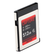 Memoria CFexpress Tipo B / 512 GB / 1800 MB/s Lectura / 1700 MB/s Escritura / PCIe Gen 3×2 / 8K RAW